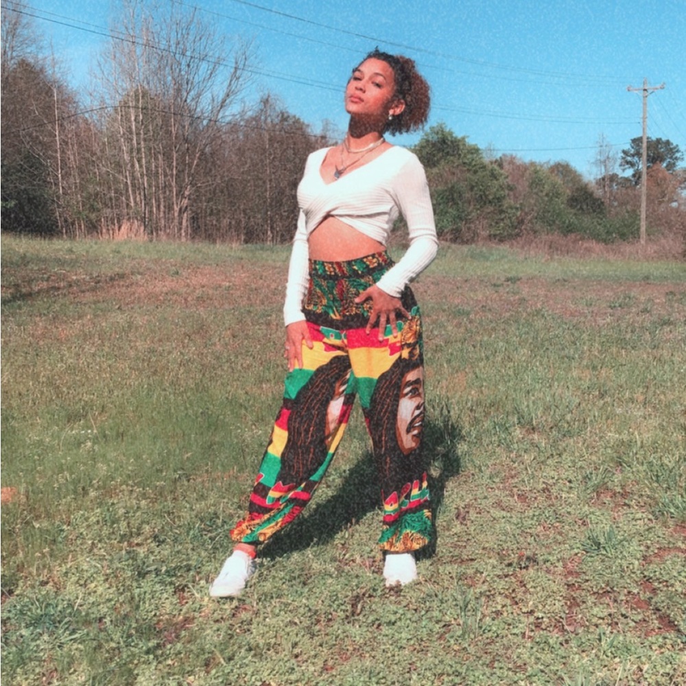 Bob Marley pants A.K.A stoner pants🤪